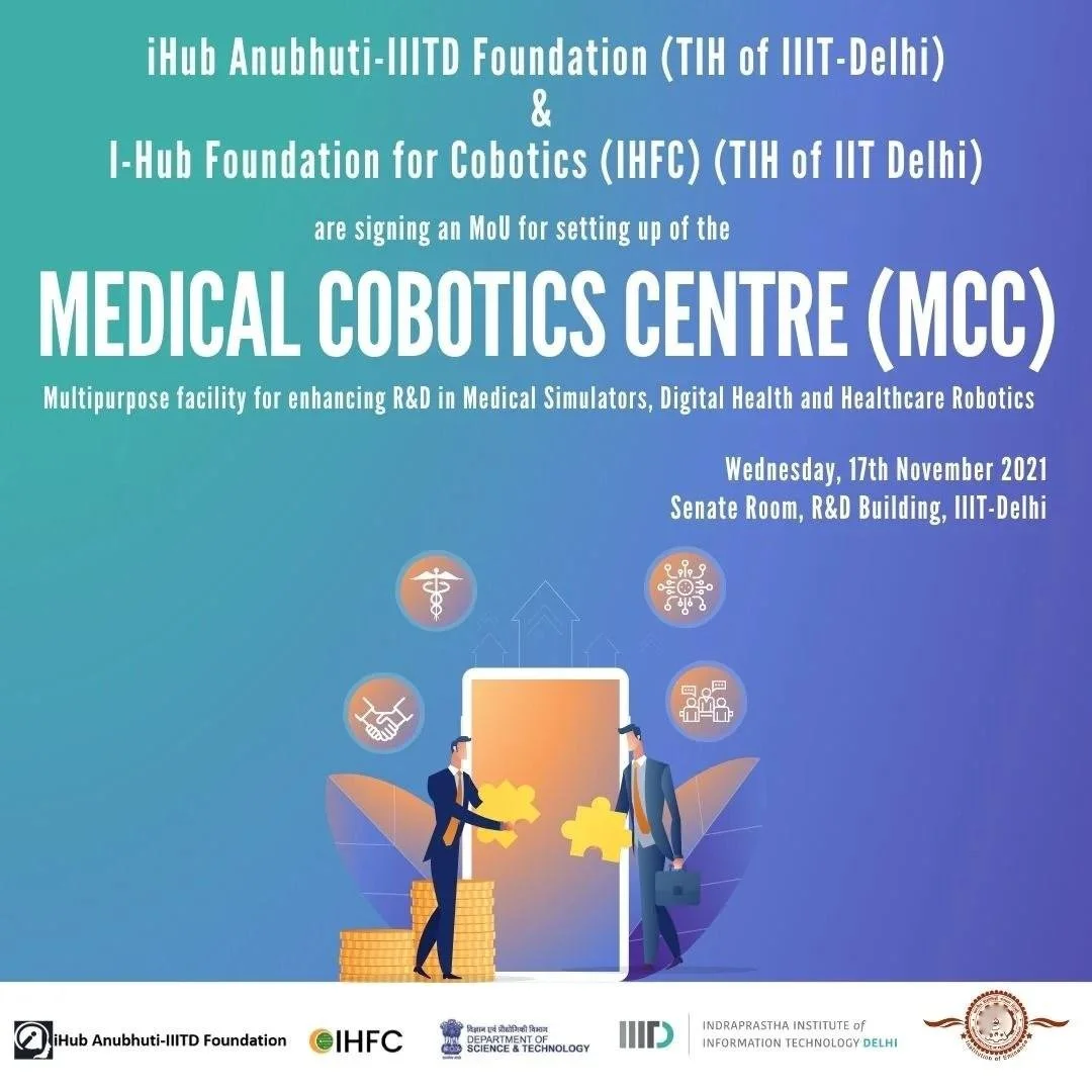 Medical Cobotics Center MoU signing ceremony